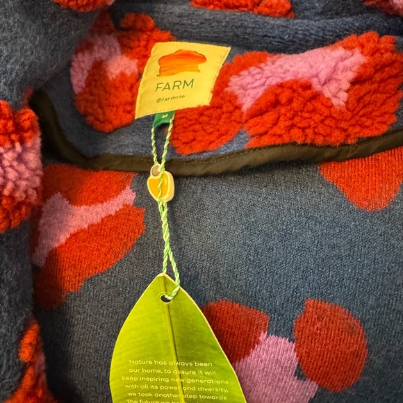 FARM Rio Multicolor Teddy Jacket - Picture 6 of 7